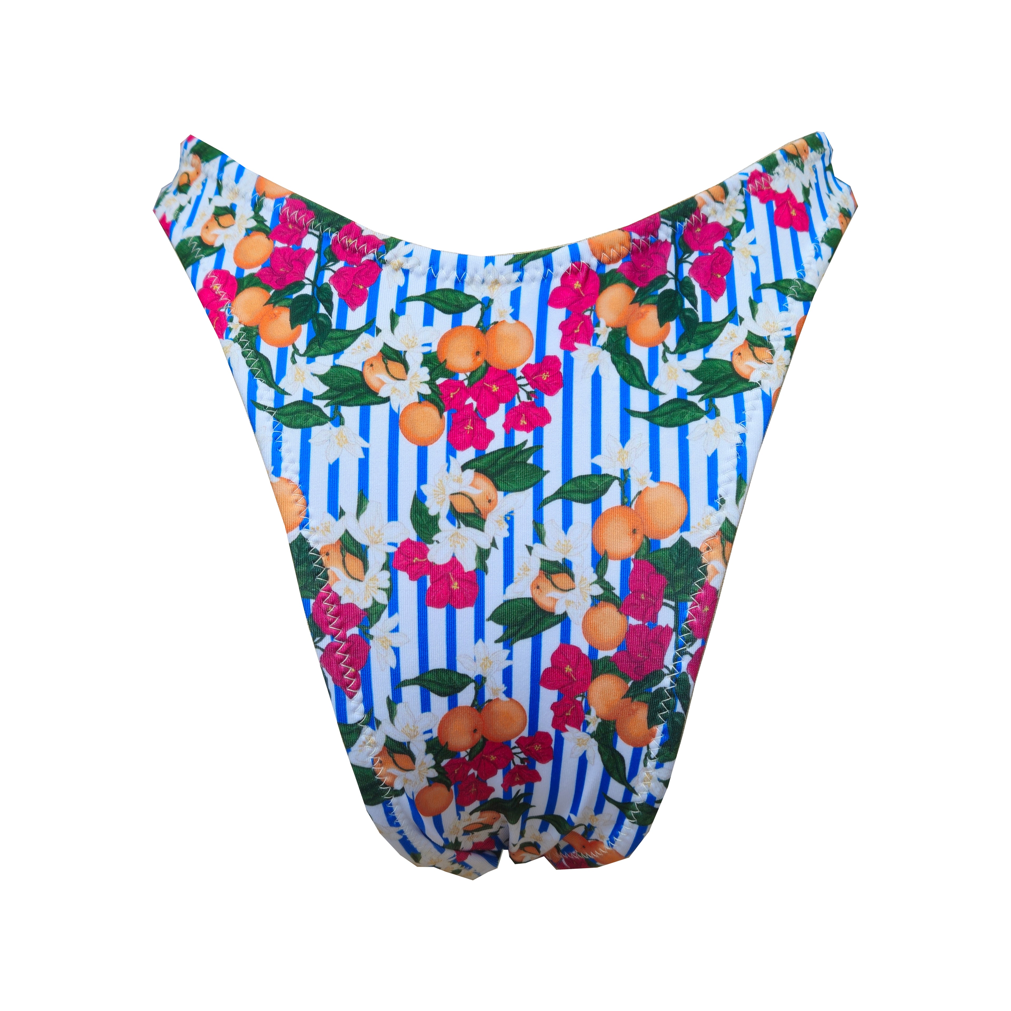 Braguita de bikini corte en V estampado Egeo