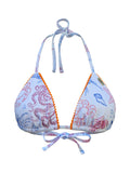 Top bikini cortina estampado DeepSea
