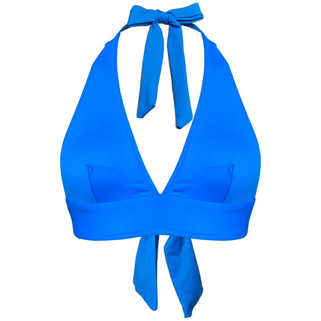 Top bikini halter azul ibiza