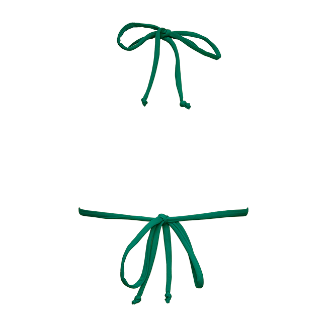 Top cortina verde